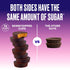 2g 3.2oz, 4 Pack (24 SkinnyDipped Caramel Peanut Paradise Cups and Dark Chocolate Peanut Butter Cups, Sugar per Cup
