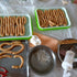 2.5m, 2.8cm) Edible Drying Sausage Casing, Edible Dry Sausage Casing Tube for Flavorous Homemade Sausages Ham