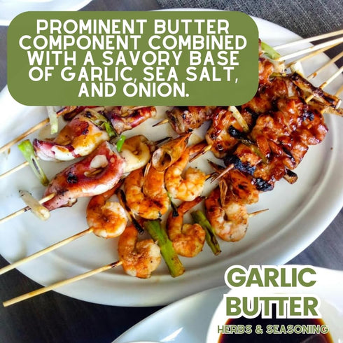 GLP-1 Everything But The Garlic Butter Herbs & Seasoning | Gourmet Seasoning, Artisanal Spice Blend | All Natural, Non
