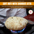 TAJ Gourmet Foods 4lbs 100% TAJ Signature Sharbati Atta, (Chakki Atta - Stone Ground) Whole Wheat Flour, Chappati Flour