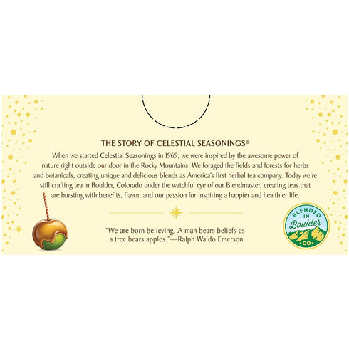 18 Count (Pack 6) Celestial Seasonings Herbal Tea, Caramel Apple Dream