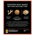 Better Oats 100 Packets, 90 10 (Pack 6) Calorie Maple & Brown Sugar Oatmeal Whole Grain with Flax Seeds and Rolled