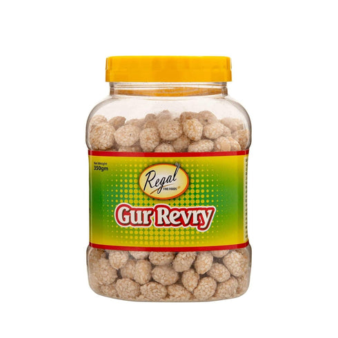 REGAL Gur Revry (jaggery and sesame balls) - 350g - (pack of 4)