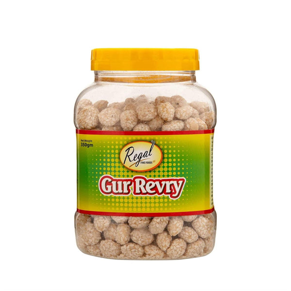 REGAL Gur Revry (jaggery and sesame balls) - 350g - (pack of 4)