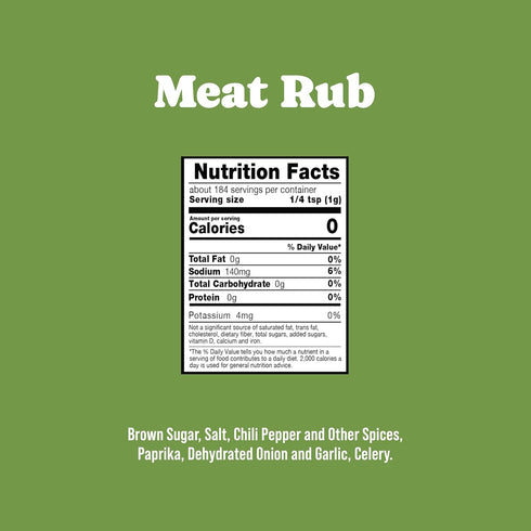 2 Pack, 6.5 oz Rufus Teague Meat Rub, Premium Barbecue Seasoning & Dry Rub for Smoking and Grilling, Award-Winning