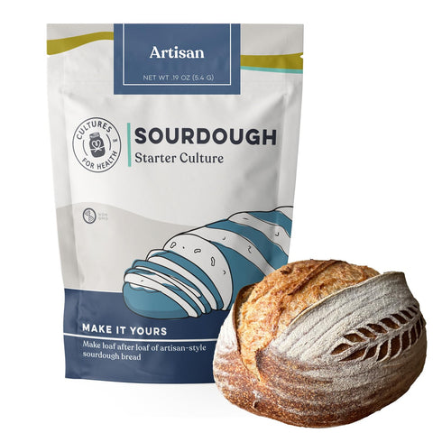 Artisan Sourdough Starter Culture | Dehydrated Starter for Bread Baking | Unbleached