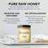 13.2 oz (375 Drizzle Ginger Shine Raw Honey - All Natural Pure Raw Honey with Organic Ginger, Unfiltered & Unheated