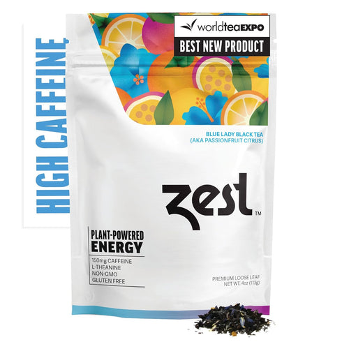 Zest Energy Black Tea - Blue Lady Loose Leaf Blend - High