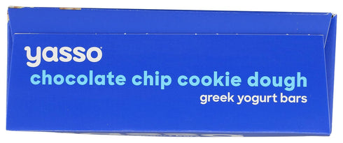 Frozen 14 YASSO Chocolate Chip Cookie Dough Greek Yogurt Bars, FZ
