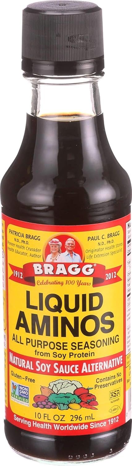 Bragg All Natural Liquid Aminos All Purpose Seasoning, 10 oz