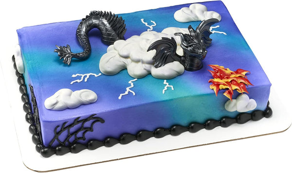 Decopac Dragon Creations Cake Topper - Cake Decorations, Gray