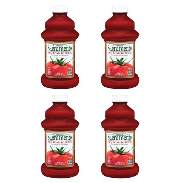 Sacramento Tomato Juice, Kosher and Gluten Free, No High Fructose Corn Syrup,