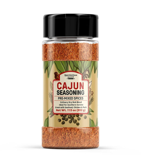 Unpretentious Cajun Seasoning (1 Cup) - Culinary Blend, Southern Classic Cuisine, Rich Flavor