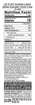 12 Oz (Pack 12) FLRT Energy, Guava Lava, Clean Energy, Energy Drink, Fl