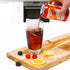 12 oz (Pack 24) Vimto Sparkling Fruit Flavored Drink Soda with Natural Black Cherry, Raspberry, Black Currant Middle