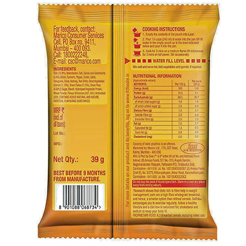 Saffola 39 Pack 12 Masala Oats- Classic Masala - Gm X
