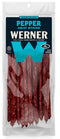 Werner Pepper Meat Sticks - 20 Pack Bulk Meat Sticks - 18