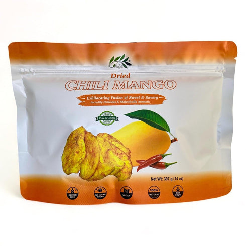 CHAVI Dried Chili Mango | 14 oz | No Added Sugars |