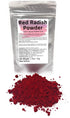 Red Radish Powder Dust | Natural & Watersoluble Food Dye | 1.76oz/50g for Kitchen or Cocktails