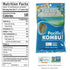 1.76 Emerald Cove Pacific Kombu Dried Seaweed, Silver Grade, Ounce Bag