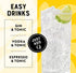 20 7.5 Oz (Pack 24) Q LIGHT TONIC WATER with Real Quinine & Organic Agave - Ideal for Cocktails & Mocktails - Made
