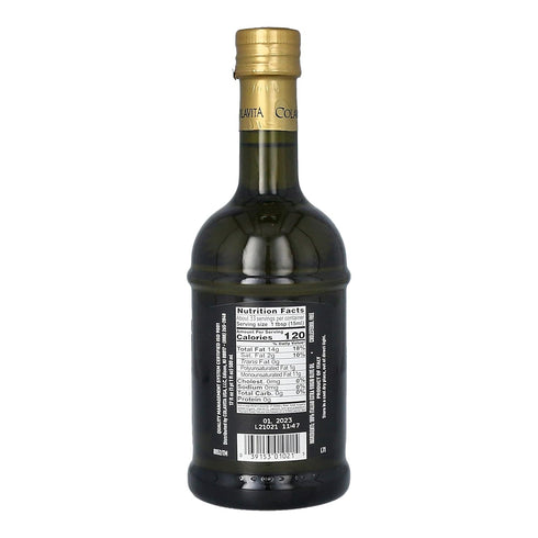 17 oz (Pack 2), Colavita Premium Italian Extra Virgin Olive Oil, of Glass Bottles