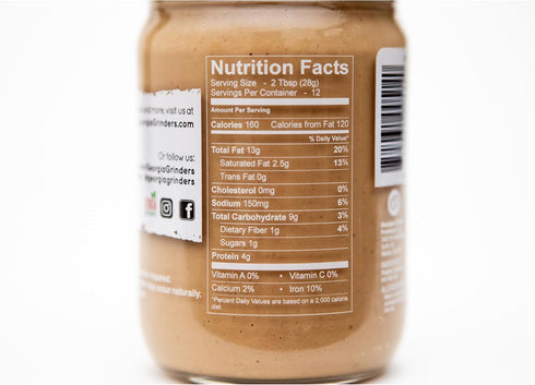 12 oz Georgia Grinders Cashew Butter
