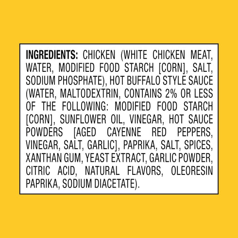 (5 oz 1 Pack) StarKist Chicken Creations BOLD Buffalo Style Pouch - Fully Cooked High Protein White Meat, Gluten Free