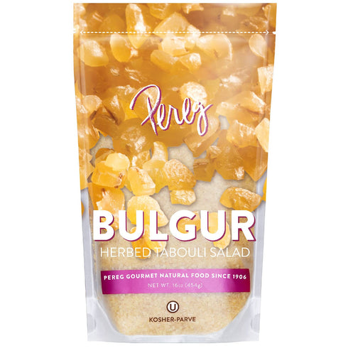 Pereg Bulgur Wheat (16 Oz) - Fine Bulgur Wheat Grain - Ready