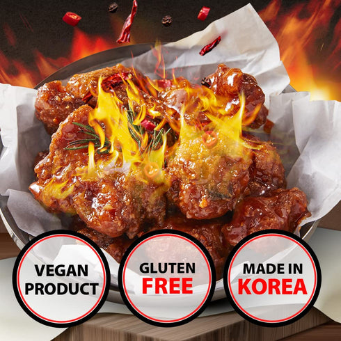 Foodrella Korean Fried Chicken Extremely Hot & Spicy Buldak Sauce (????), 2.2 LB (1kg)
