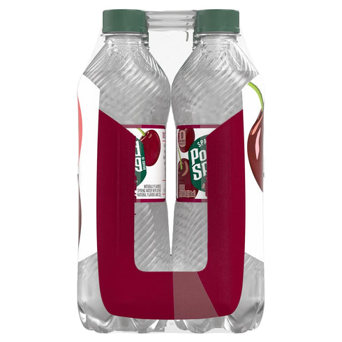 16.9 oz. (8 Pack) Poland Spring Sparkling Water, Black Cherry, Bottles