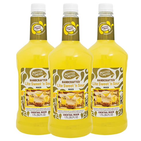 Master of Mixes Sweet N' Sour Lite Drink Mix, Ready To Use,