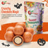 3 NY Spice Shop Pumpkin Spice Chocolate Malt Balls - Pound Festive Malted Milk Candy Holiday Gift - Chocolate Malted