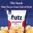 1 Oz 42 Count Utz Original Bags, Crispy Potato Chips Made from Fresh Potatoes, Crunchy Individual Snacks to Go