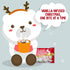 Colombina Sweet Christmas Marshmallows, Assorted Vanilla Bean Marshmallows, 5.1oz (Pack of 1)