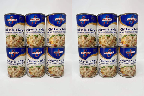 Swanson Chicken A la King, 10.5 Ounce(Pack of 6) Pack of 2