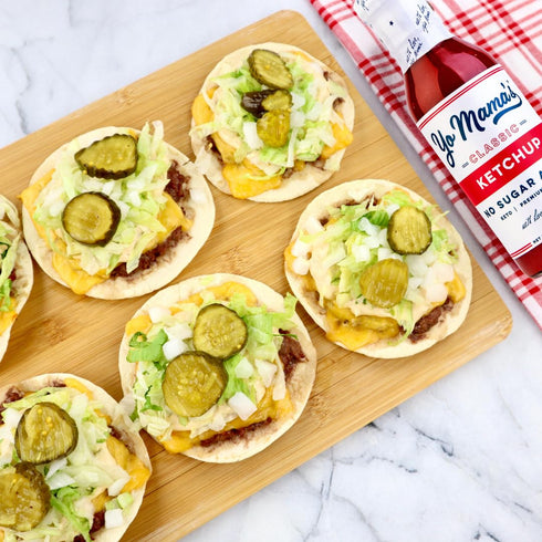 Pack (2) Yo Mama's Foods Keto Classic Ketchup of - Zero Calorie, No Sugar Added, Low Carb, Vegan, Gluten Free, Paleo