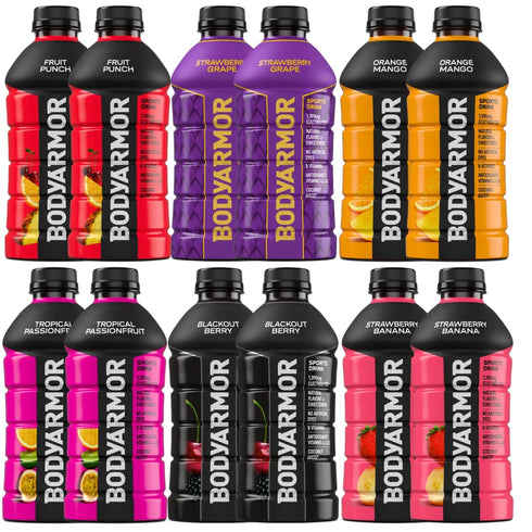 Bodyarmor Superdrink Variety Pack 16oz Bottles (Flavors: Orange Mango, Strawberry Banana, Fruit