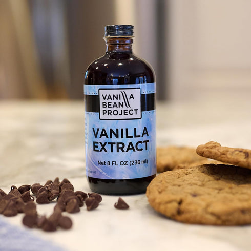 4 Pure Vanilla Extract | Cooking and Baking Necessity | Vanilla Bean Project | Ounce