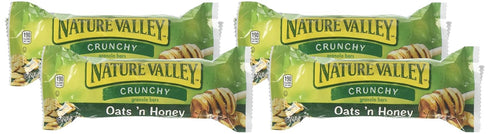 Nature Valley Granola Bar, Oats and Honey, 1.5 oz (Pack of 4)