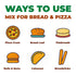 LA GRANDE RUOTA 17.64 oz (Pack 1), Gluten Free Mix For Bread and Pizza of Suitable For Celiac And Gluten-Intolerant