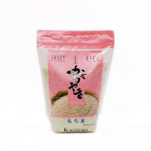 Kagayaki Sweet Rice 4.4lb Premium California-Grown Glutinous Rice, Kapika-Processed, Sticky & Chewy
