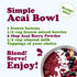 8 Food to Live Organic Freeze-Dried Acai Berry Powder, Ounces - Non-GMO, Kosher, Raw, Vegan, Unsweetened, Unsulfured