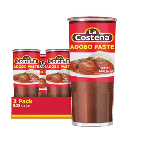 La Costeña Adobo Paste, 8.25 Oz Jar (Pack of 3)