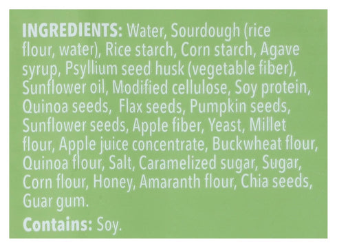 10 6 Count Schar Gluten Free Artisan Baker Grain & Seeds Bread