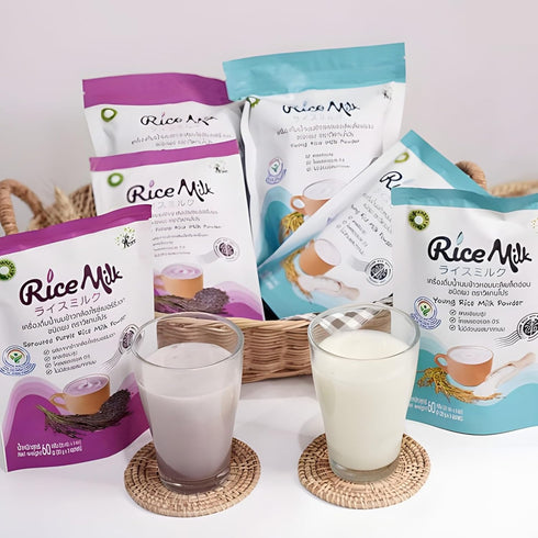 VeganPro Rice Milk Powder Organic Vegan Instant Milk Powdered Dairy Free From Raw Natural Ingredients Substitute Gluten