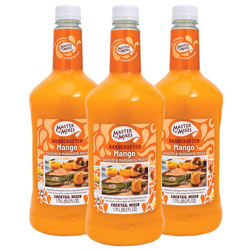Master of Mixes Mango Daiquiri / Margarita Drink Mix, Ready to Use,