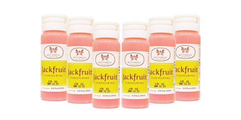 Butterfly Flavoring Extract Paste, Jackfruit, 25 ml (Pack of 6) — Tropical Fruit Flavoring for Baking, Desserts
