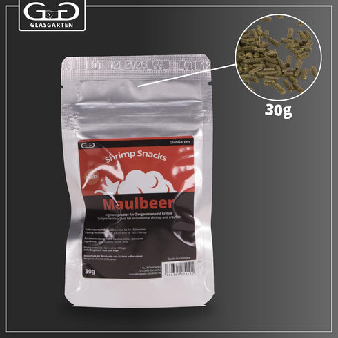 Mulberry 30g GlasGarten Shrimp Snack