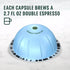 32-count 2.7 oz. Starbucks by Nespresso Vertuo, Iced Blond Roast Coffee, Coffee Pods, Brews